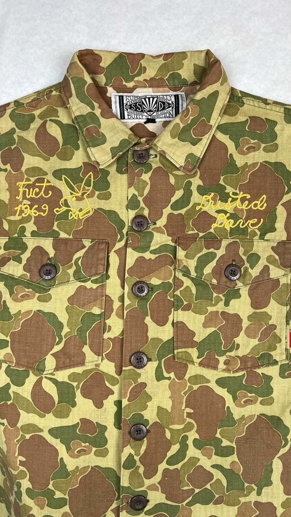 Fuct Fuct Camo Button Up Shirt - image 4