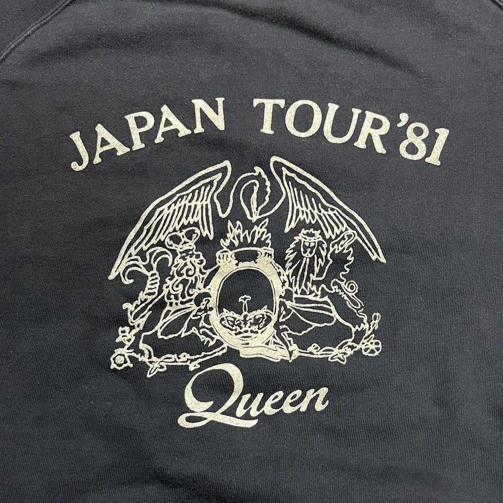 Queen Tour Tee × Rare × Rock T Shirt Vintage 80s … - image 2