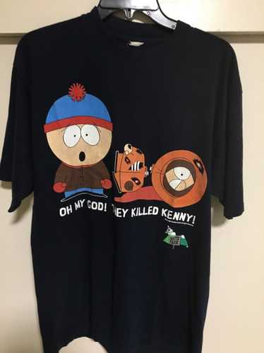Movie × Vintage Vintage 1997 South Park shirt Lar… - image 1