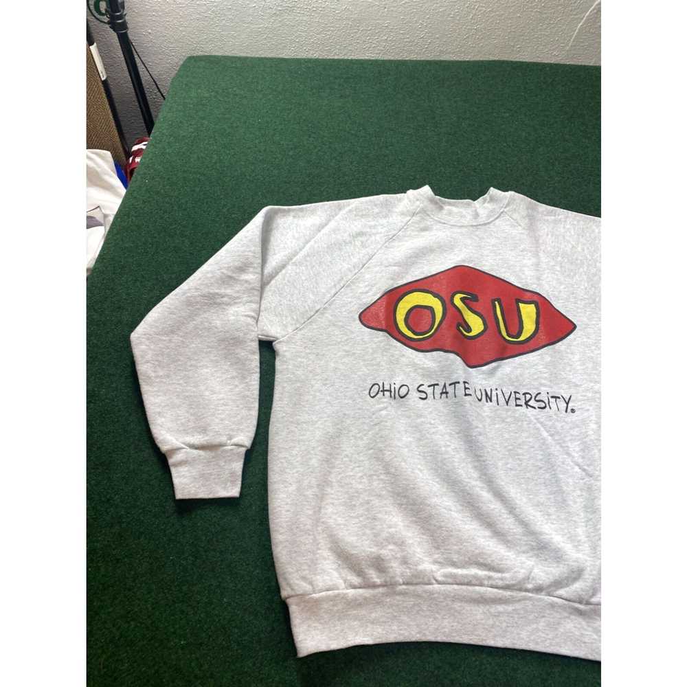 Fruit Of The Loom Vintage 80's Ohio State Gray Co… - image 2