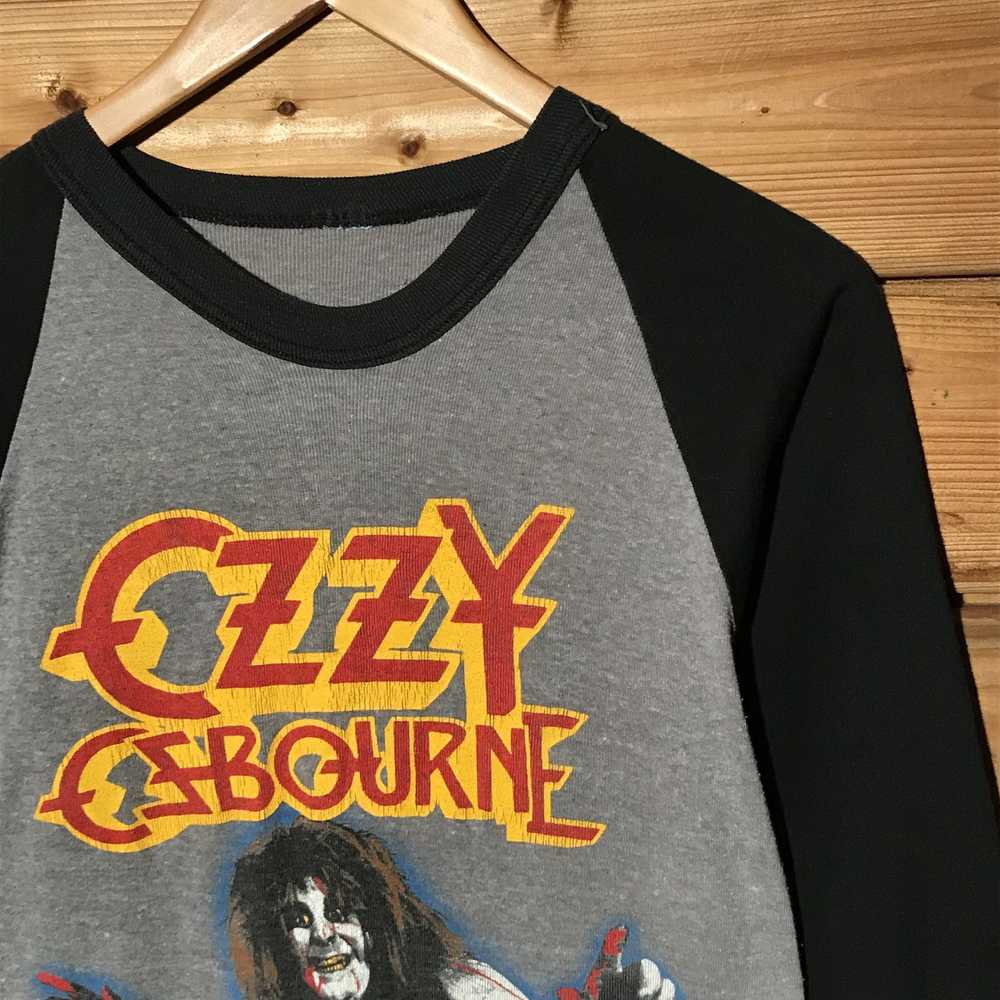 Ozzy Osbourne Concert Tee × Tour Tee × Vintage 19… - image 6