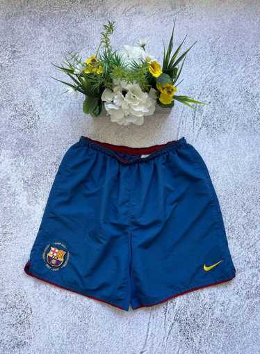 F.C. Barcelona × Nike × Vintage Sz M FC BARCELONA… - image 1