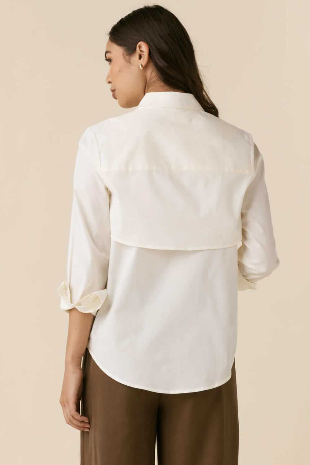 VETTA The Two Piece Poplin Shirt - image 2