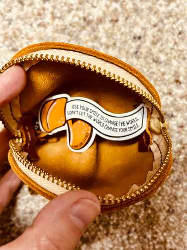 Portland Leather Fortune Cookie Keychain