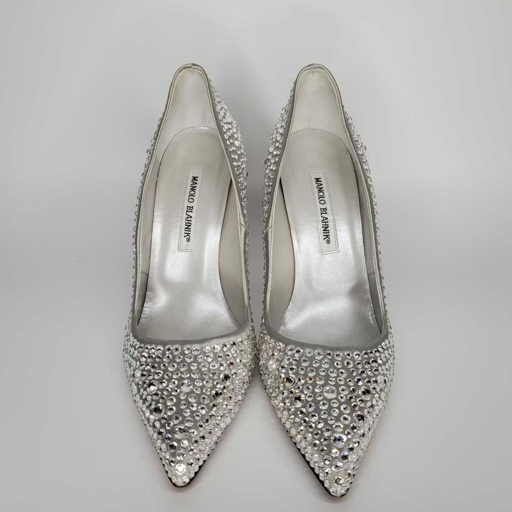 Manolo Blahnik Cloth heels - image 2