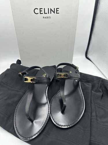 サンダル・ミュール Celine Sabot Alma Triomphe Celine triomphe mule in - Gem