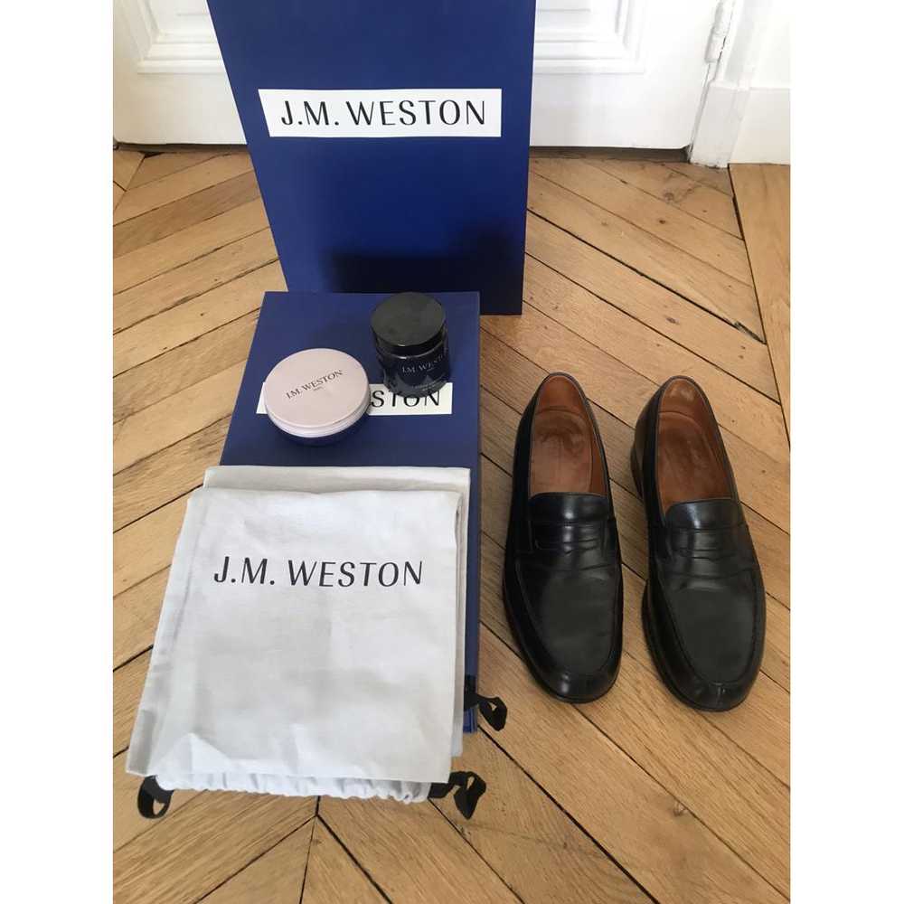 JM Weston Leather flats - image 2