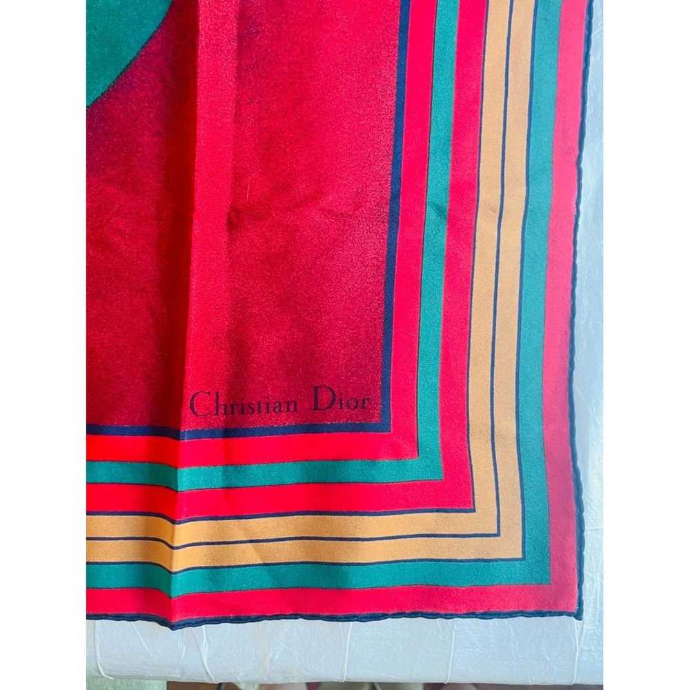 Dior Anneaux de foulards silk scarf - image 4