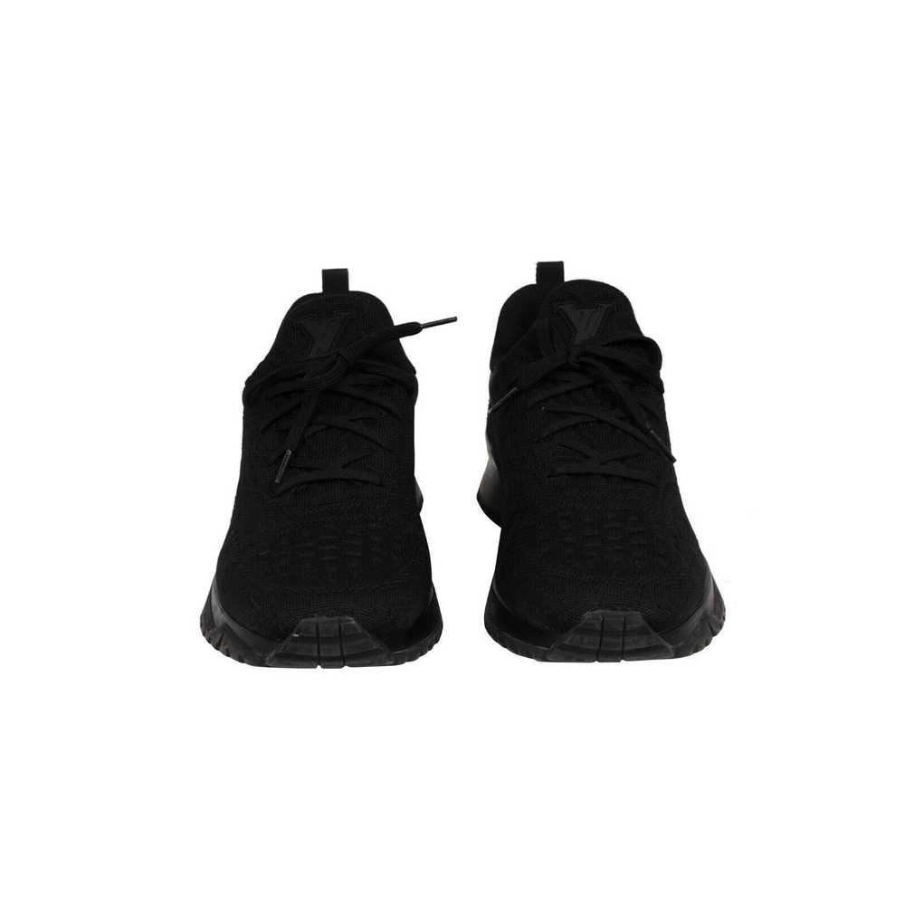 Louis Vuitton VNR Sneakers Black Grey Knit Low Top - image 2