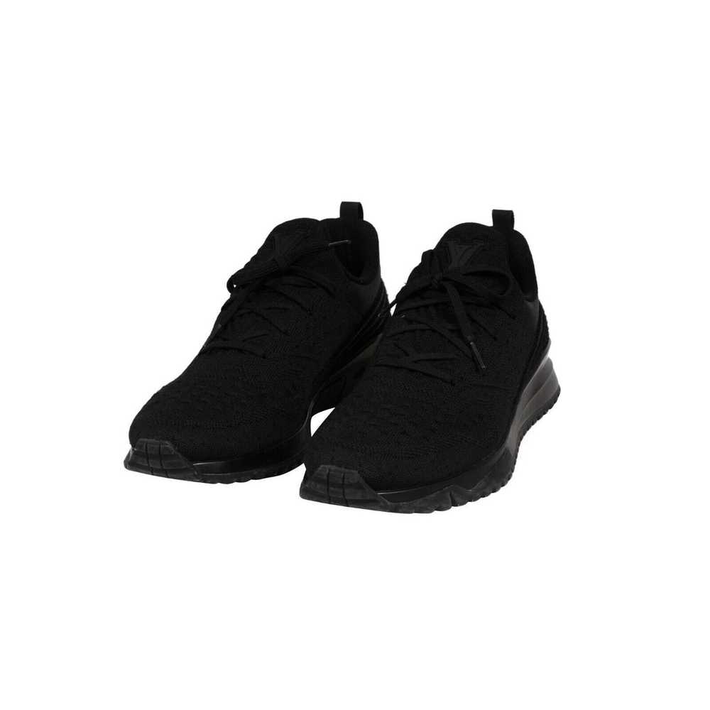 Louis Vuitton VNR Sneakers Black Grey Knit Low Top - image 3