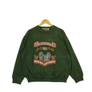 Levi's × Vintage Vintage 90's Levis Sweatshirt Le… - image 1