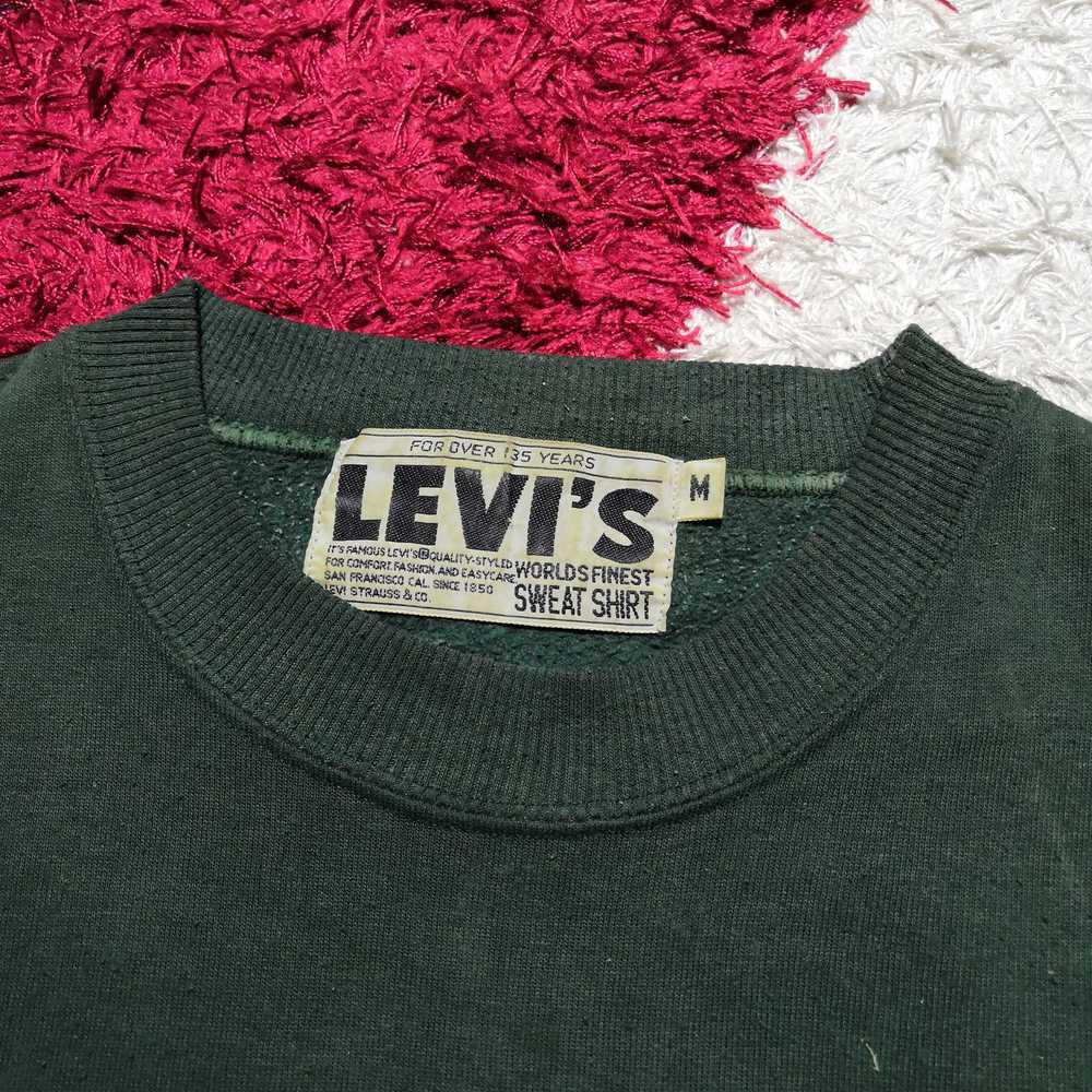 Levi's × Vintage Vintage 90's Levis Sweatshirt Le… - image 5