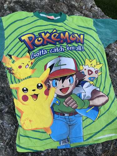 Nintendo × Pokemon × Vintage 90s Pokémon T-Shirt … - image 1