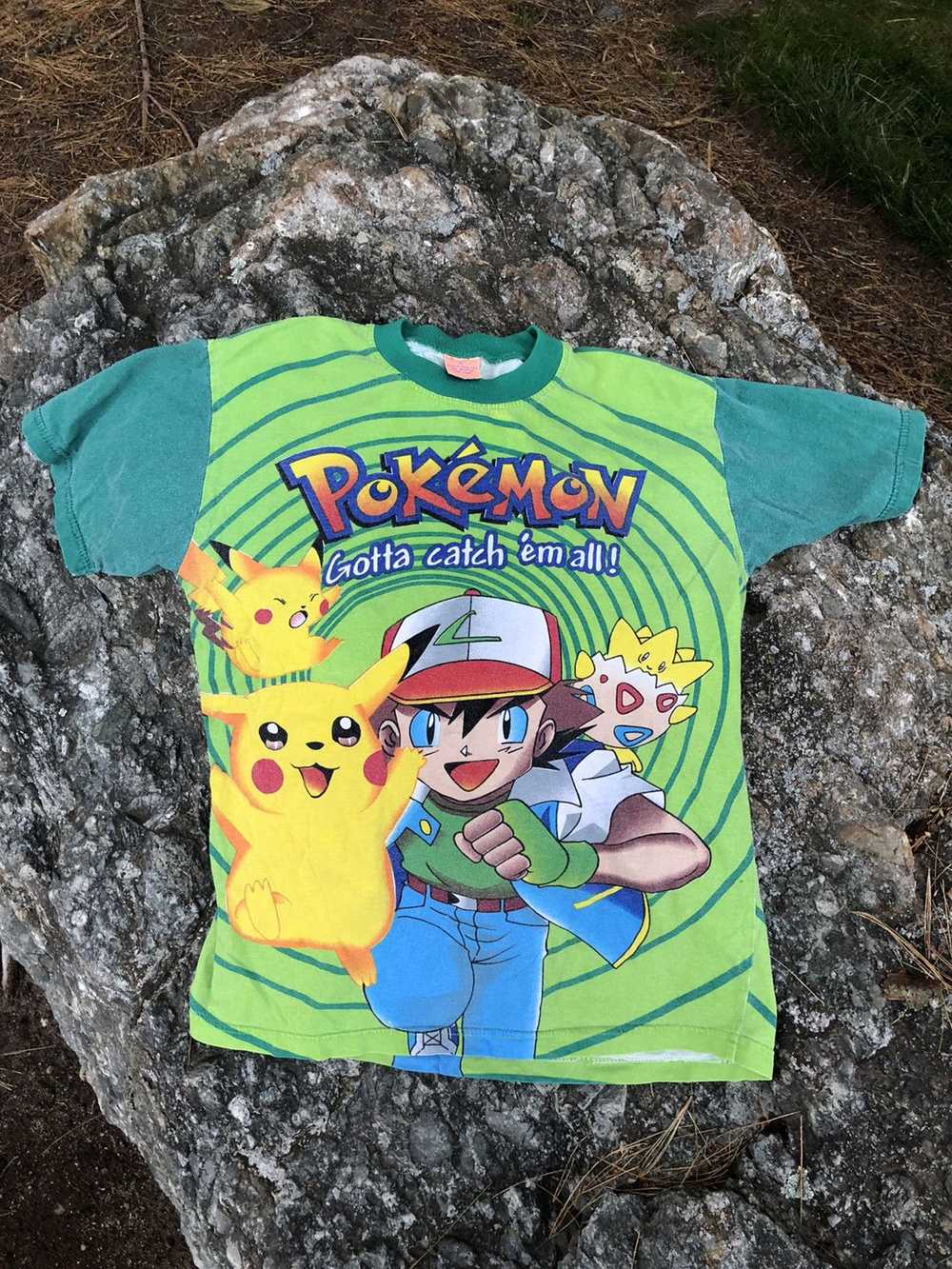 Nintendo × Pokemon × Vintage 90s Pokémon T-Shirt … - image 2