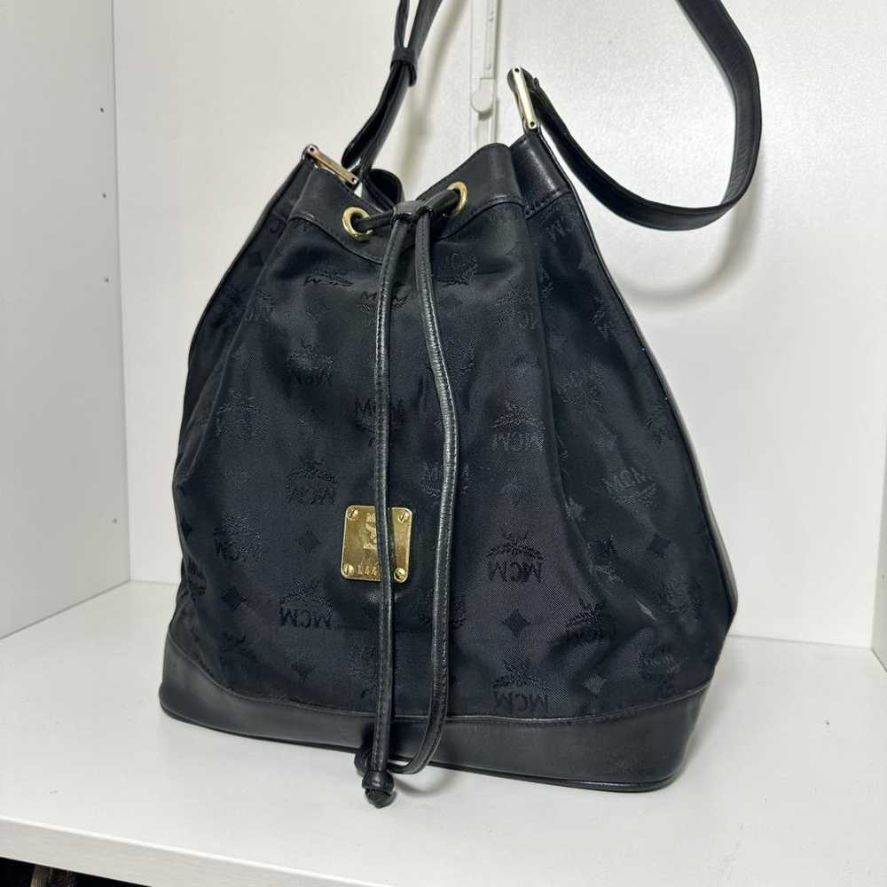 MCM Leather handbag - image 3