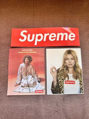 Supreme Supreme Sticker Lot (Kate Moss + Alice Co… - image 1