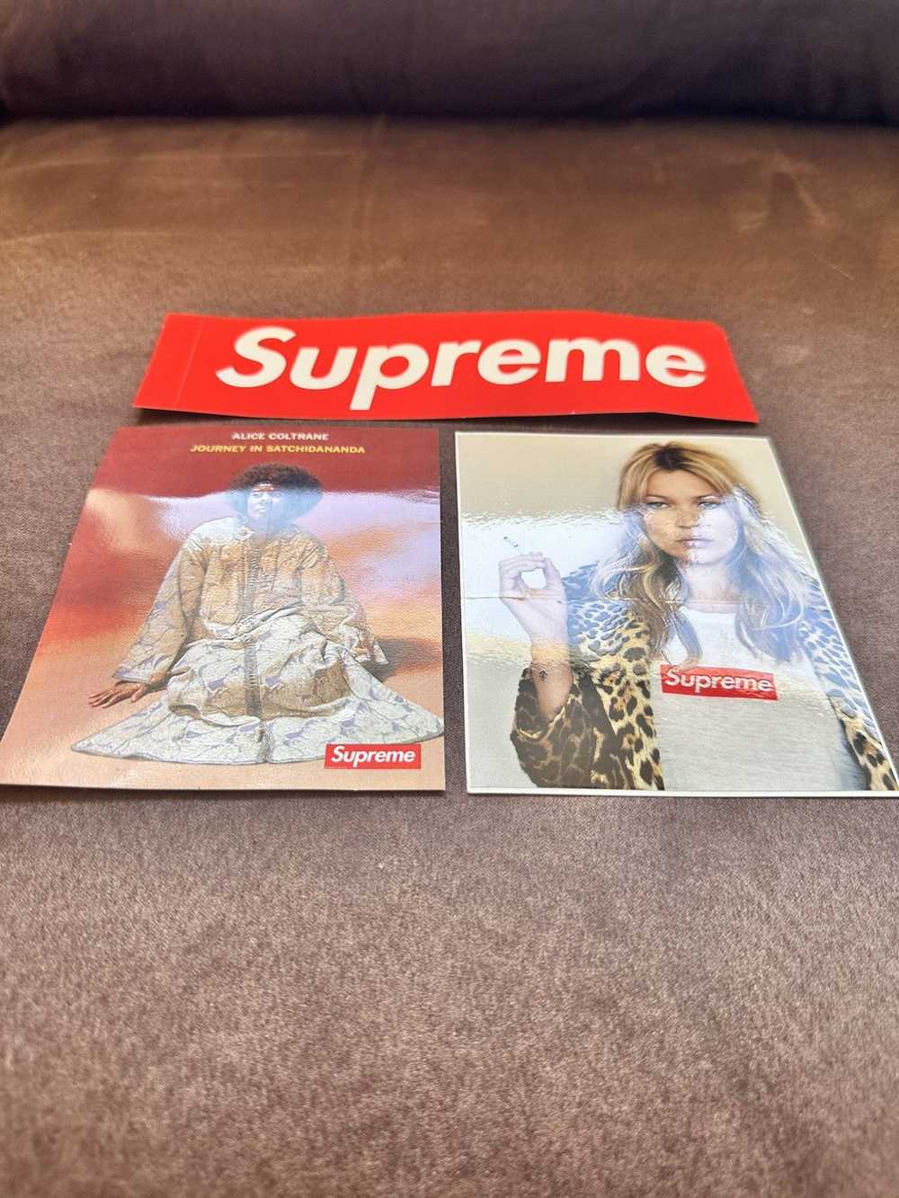 Supreme Supreme Sticker Lot (Kate Moss + Alice Co… - image 2