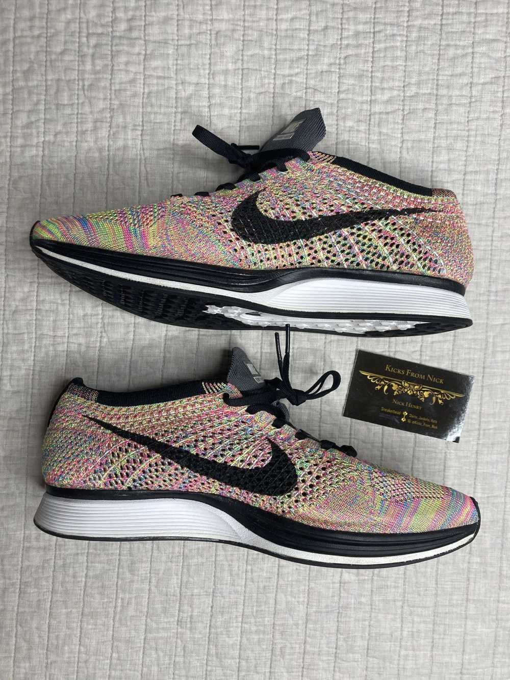 Nike × Streetwear Nike Flyknit Racer Multicolor '… - image 2