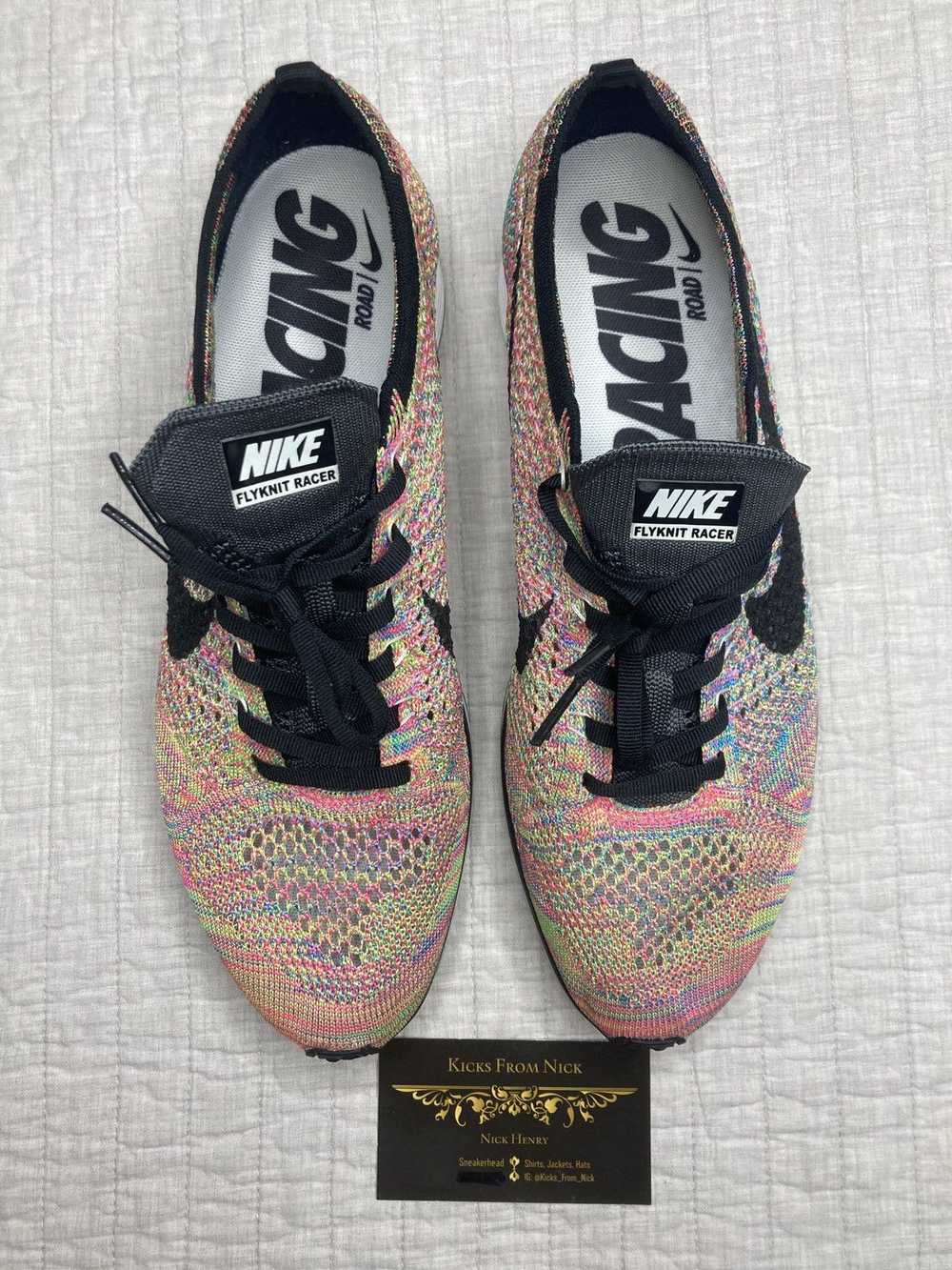 Nike × Streetwear Nike Flyknit Racer Multicolor '… - image 3