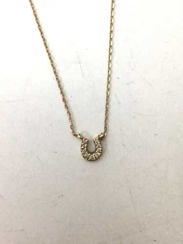 [Japan Used Necklace] Used Ete Ete/K10/Horseshoe/N