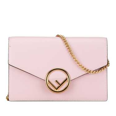 Pink Fendi F is Fendi Envelope Wallet on Chain Cro