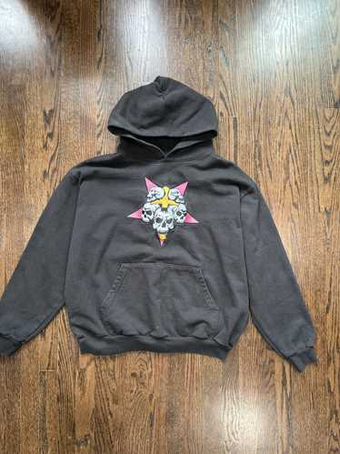 La × Streetwear Superficial LA Skull Hoodie