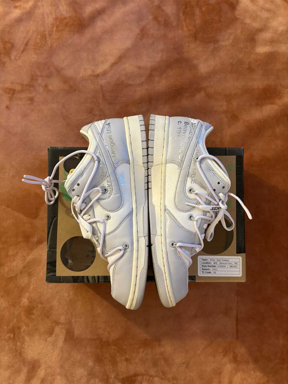 Nike × Off-White Nike Dunk Low Off-White Lot 3 of… - image 2