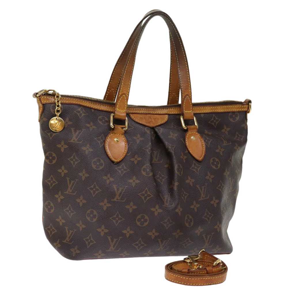 LOUIS VUITTON Monogram Palermo PM Tote Bag M40145… - image 1