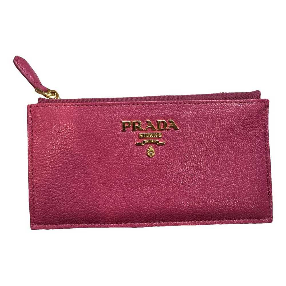 Prada Leather wallet - image 1