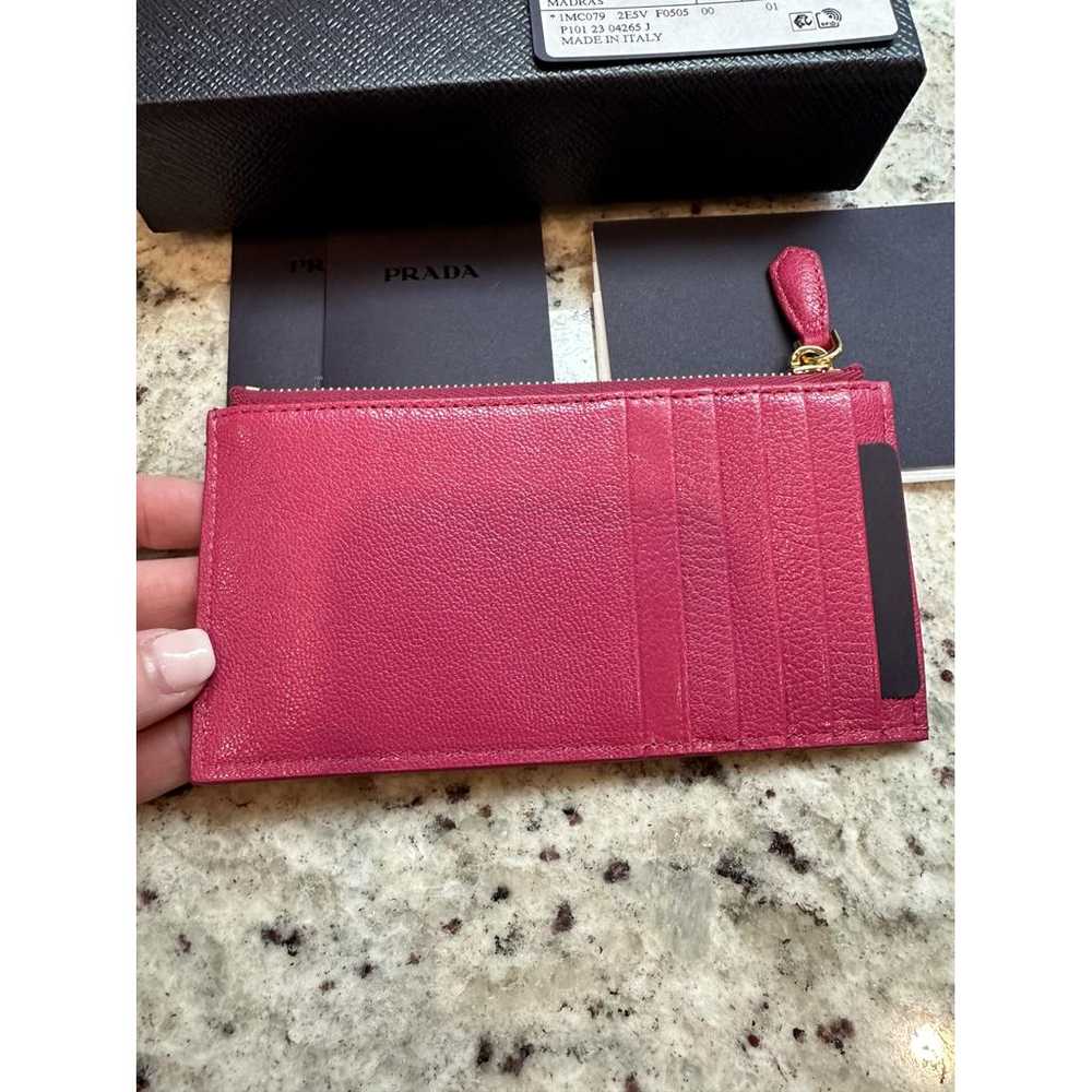 Prada Leather wallet - image 3