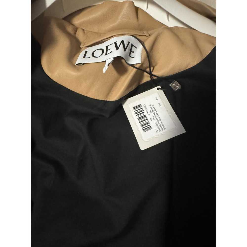 Loewe Leather jacket - image 4