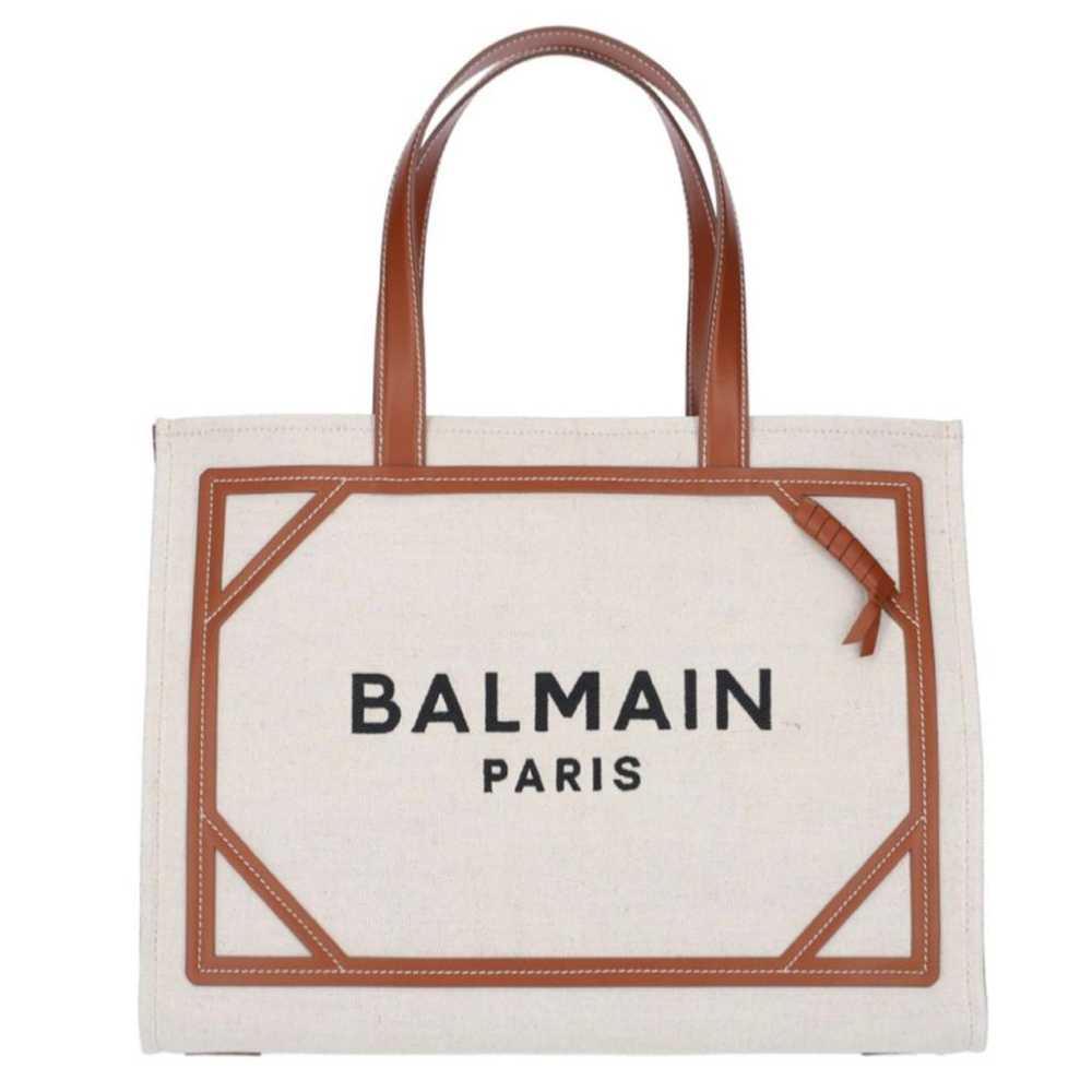 Balmain Leather tote - image 4