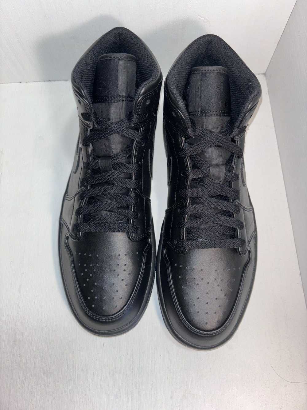 Jordan Brand × Nike jordan 1 mid ‘triple black’ - image 4