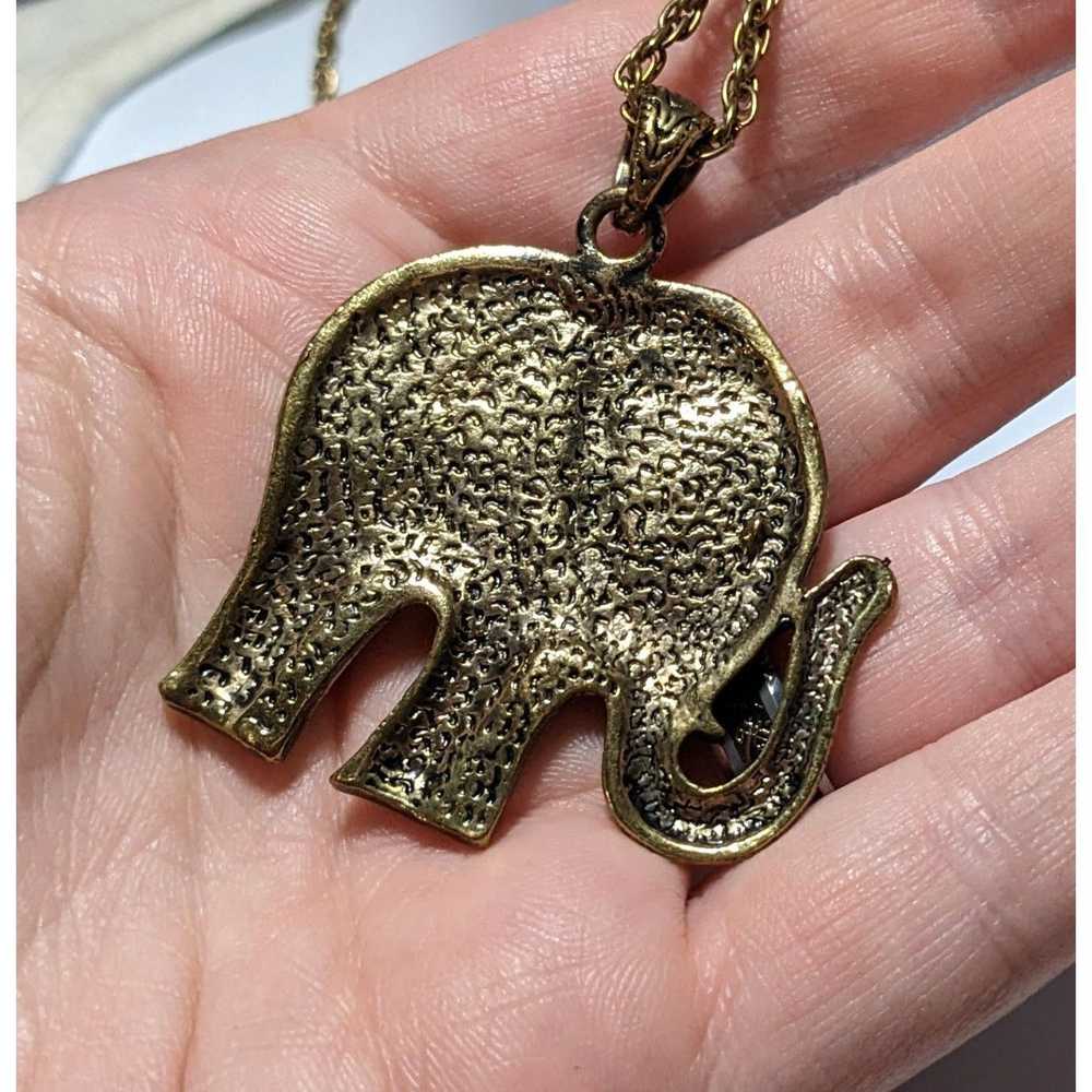 Other Gold Bohemian Elephant Neckalce - image 8