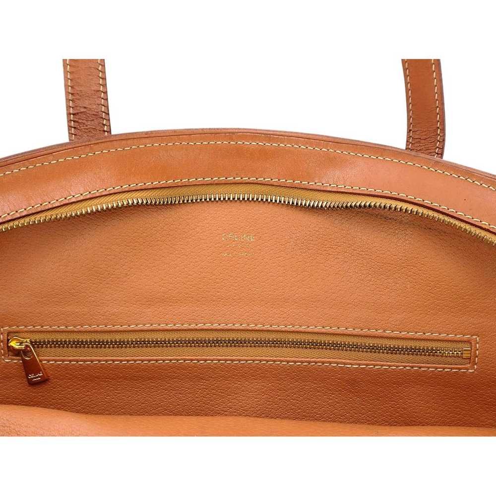 Celine Triomphe Vintage leather handbag - image 7