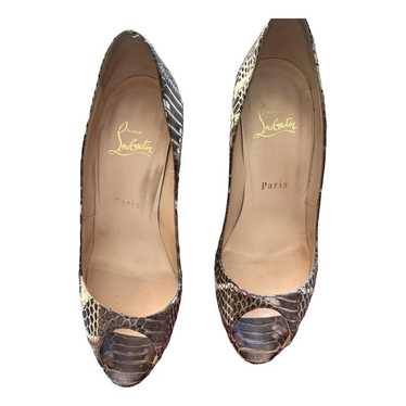 Christian Louboutin Lady Peep heels