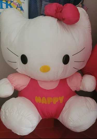 Unkwn Hello Kitty Happy Plush 11.5" Vintage