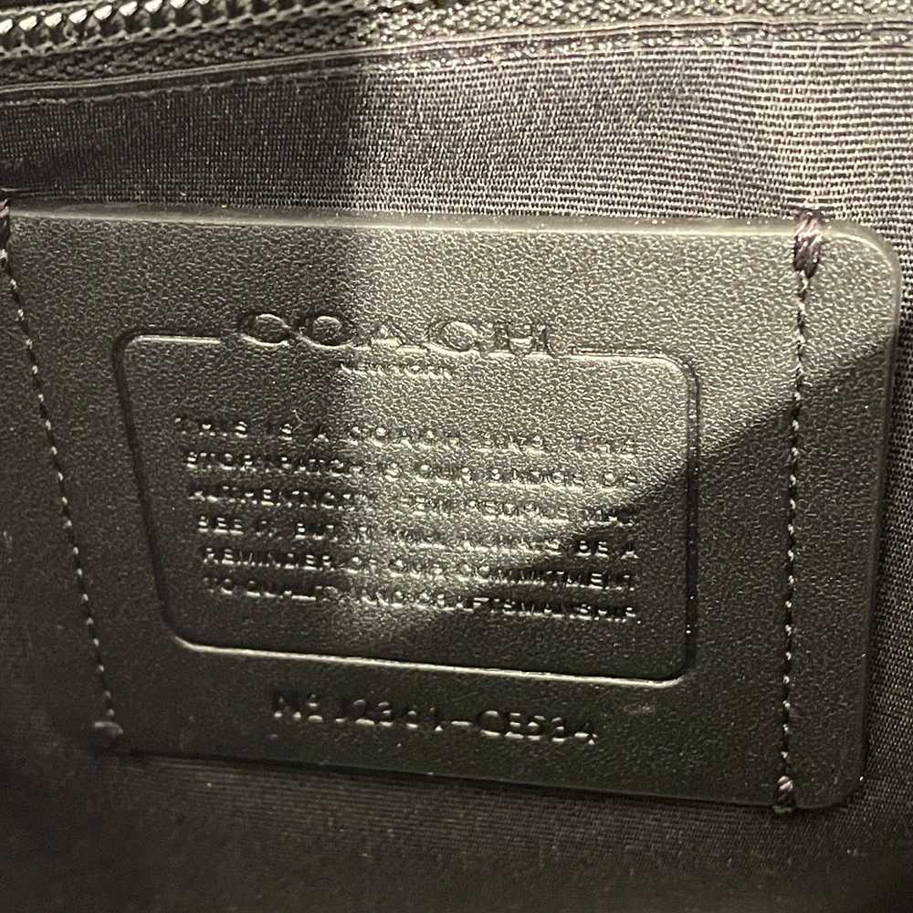 COACH/Cross Body Bag/Monogram/Leather/NVY/ - image 5