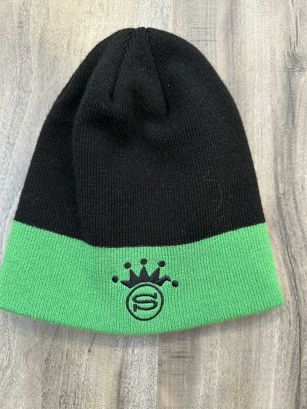 Stussy Stussy Green Black Rolex Beanie - image 1