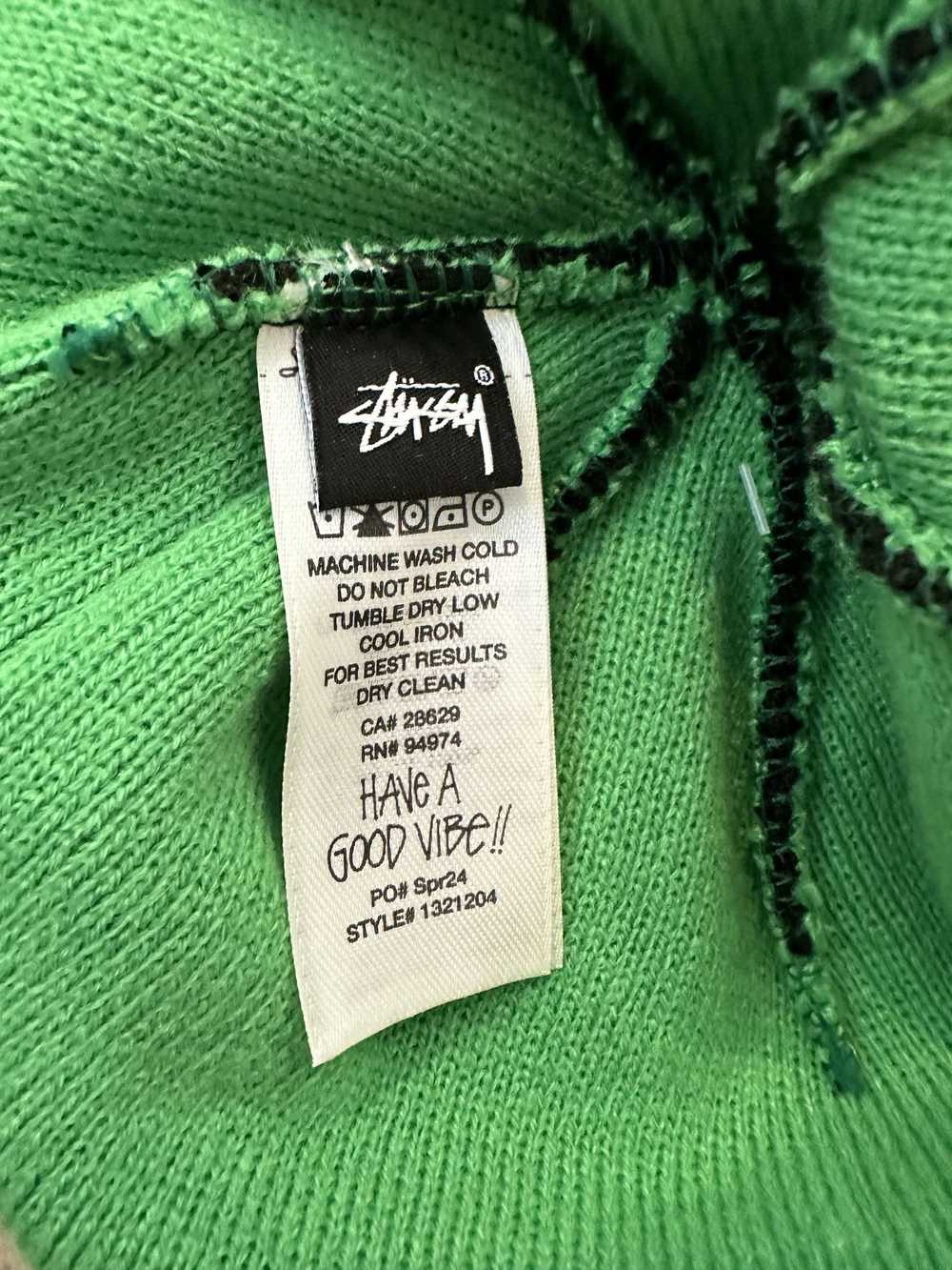 Stussy Stussy Green Black Rolex Beanie - image 4