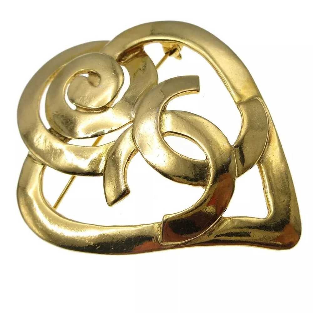 Chanel Yellow gold pin & brooche - image 4