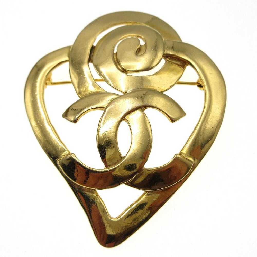 Chanel Yellow gold pin & brooche - image 9