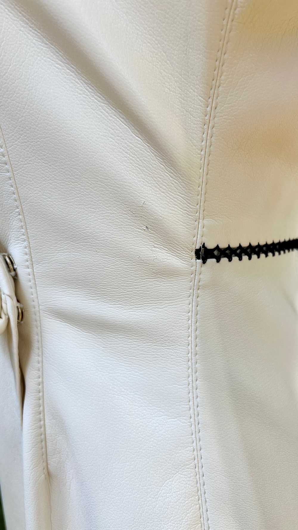 Nanushka Berna Faux Leather Wrap Midi Dress, Size… - image 8