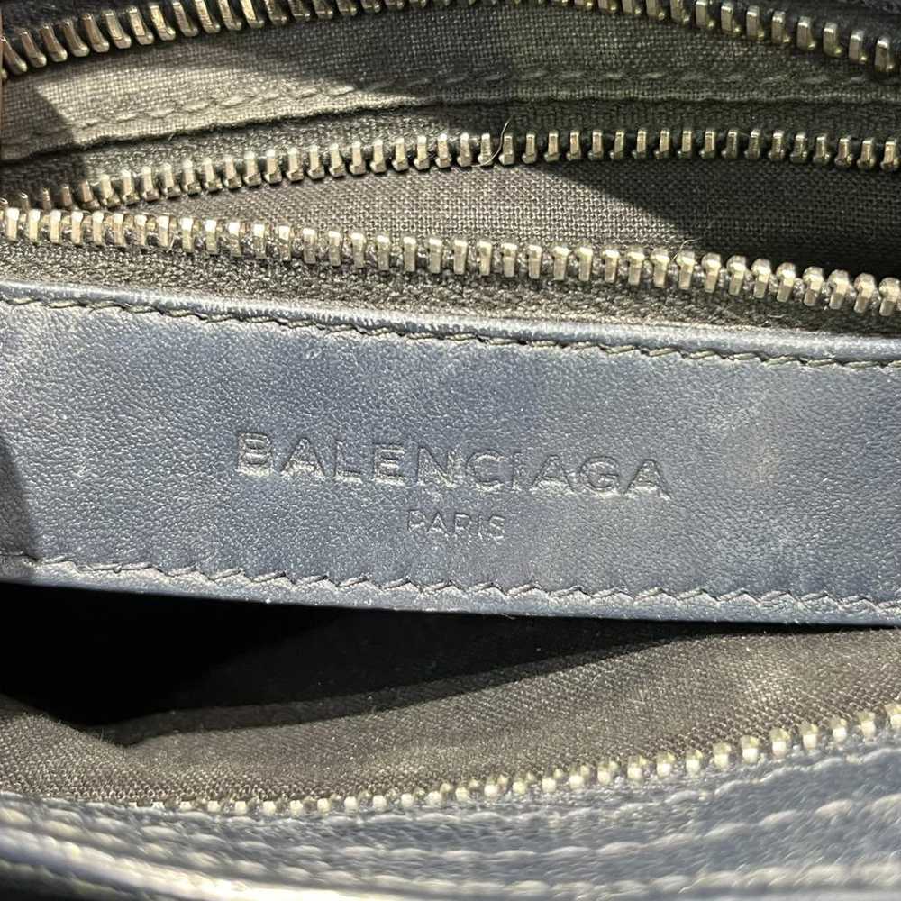 Balenciaga Classic Metalic leather handbag - image 8