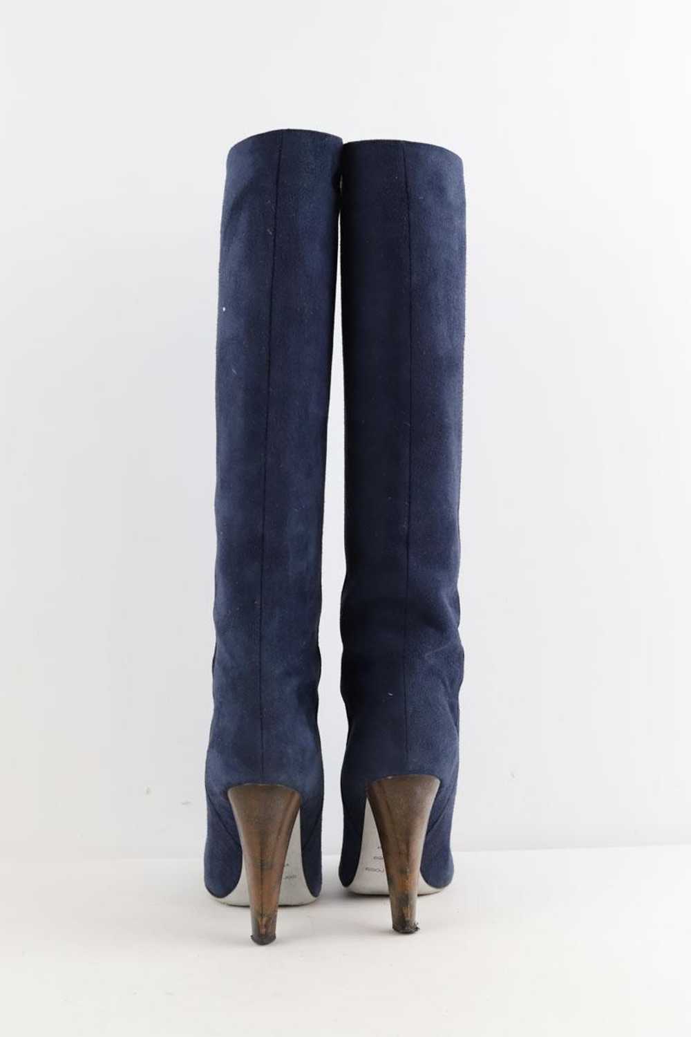 Circular Clothing Bottes en daim Sergio Rossi ble… - image 2