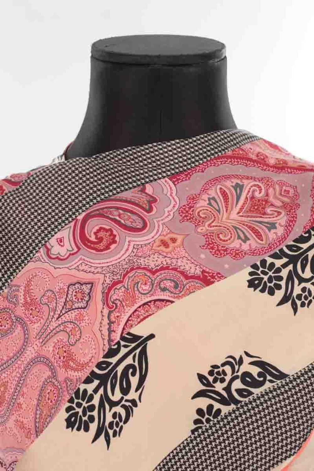 Circular Clothing Robe en soie Celine multicolore… - image 2