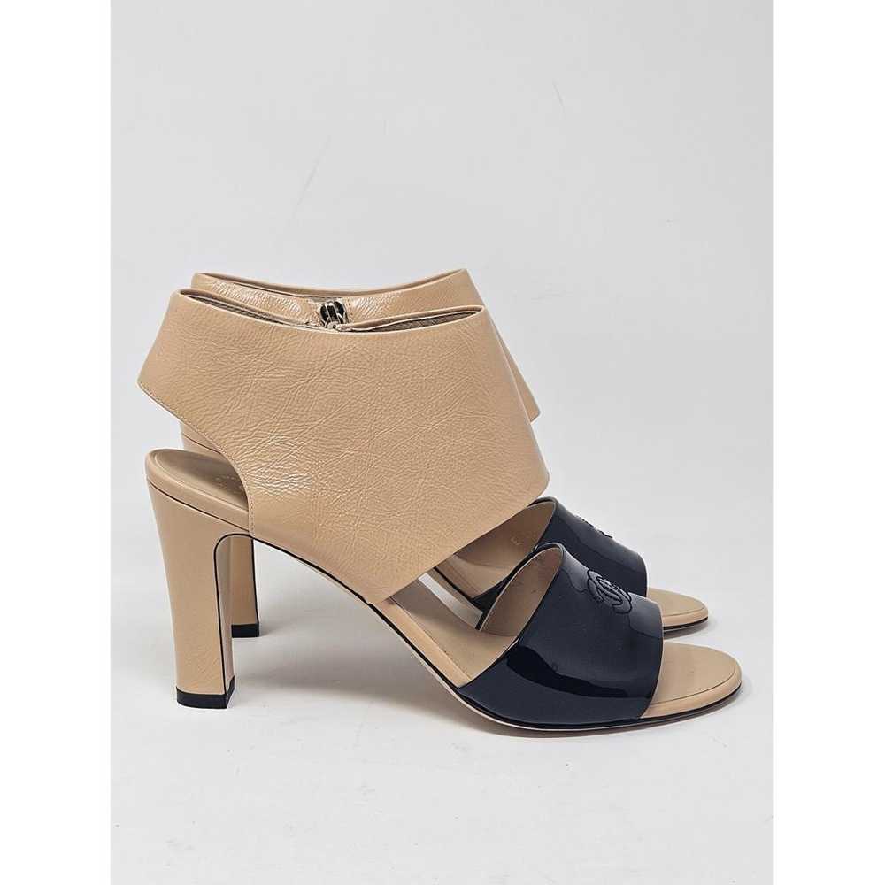 Chanel Leather sandal - image 3