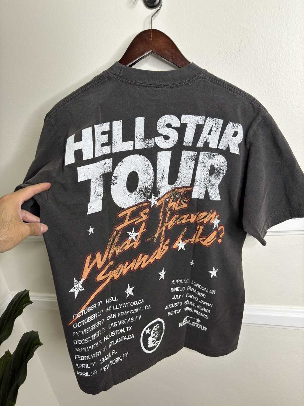 HELLSTAR Hellstar Studios Biker Tour Tee Vintage … - image 7