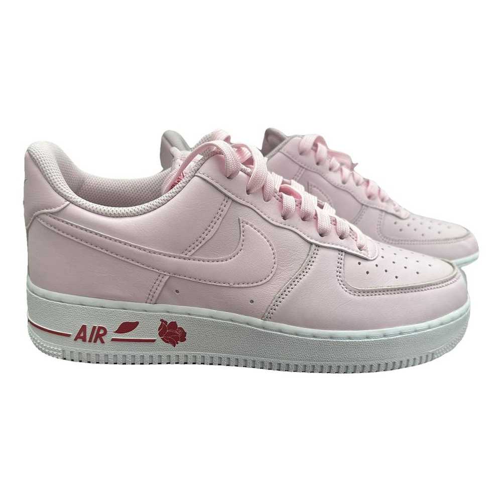 Nike Air Force 1 leather trainers - image 1