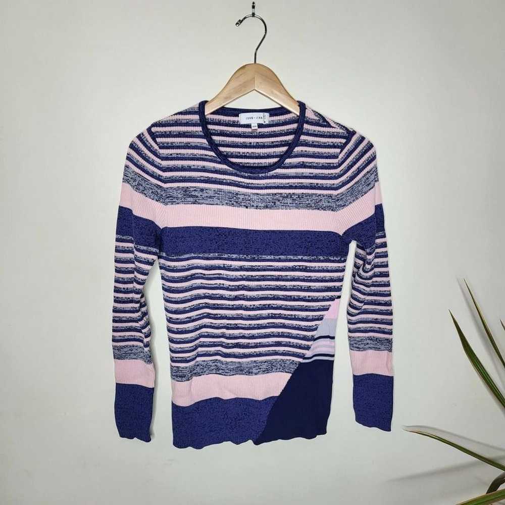 Other John & Jenn Long Sleeve Ribbed-Knit Sweater… - image 1